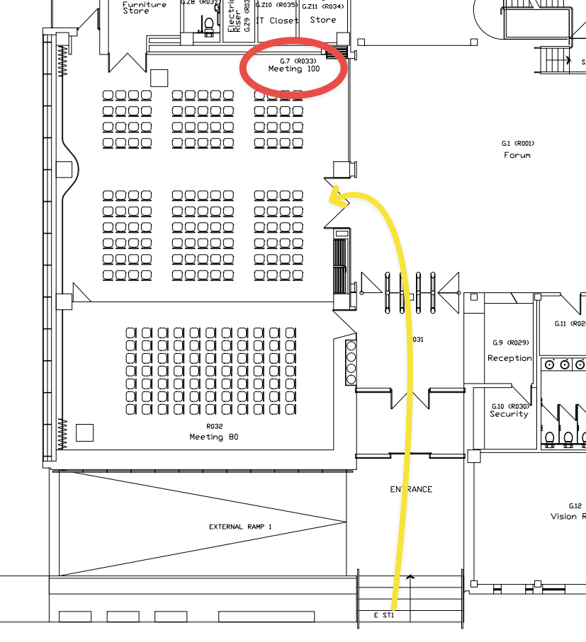 Internal Map of G07 Room